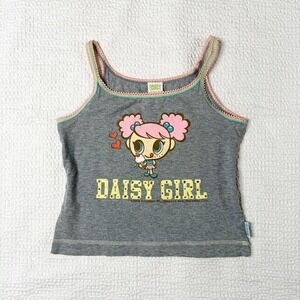 Daisy Lovers gray graphic cami
